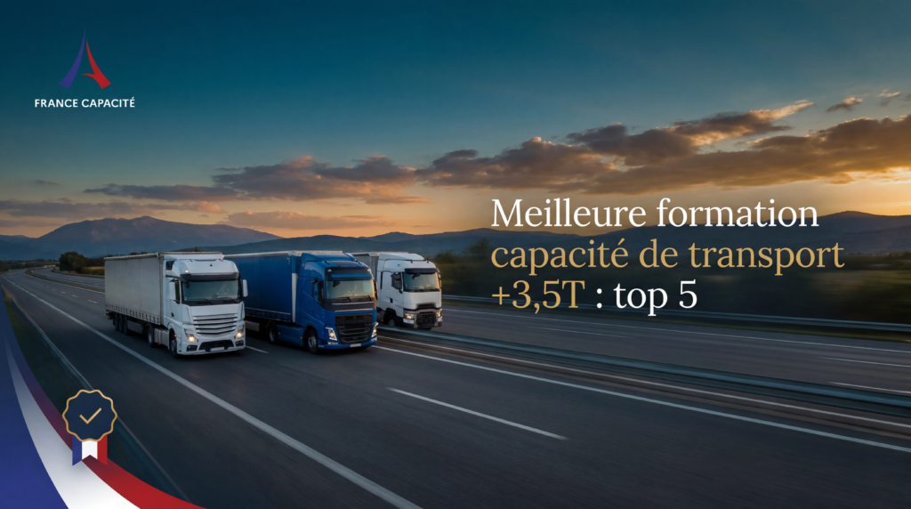meilleure formation capacité de transport +3t5